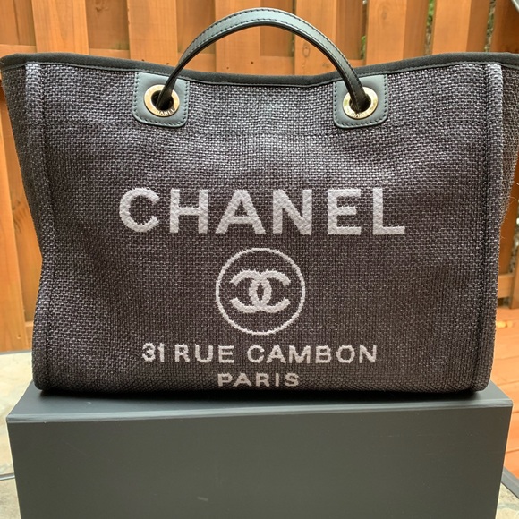 CHANEL Handbags - “SOLD” CHANEL Large Shopping Bag 30cm